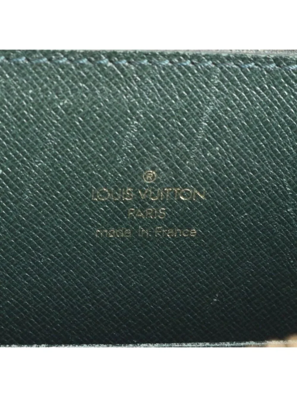 Louis Vuitton Taiga Porte Document Man Rosemary Leather Business Tote